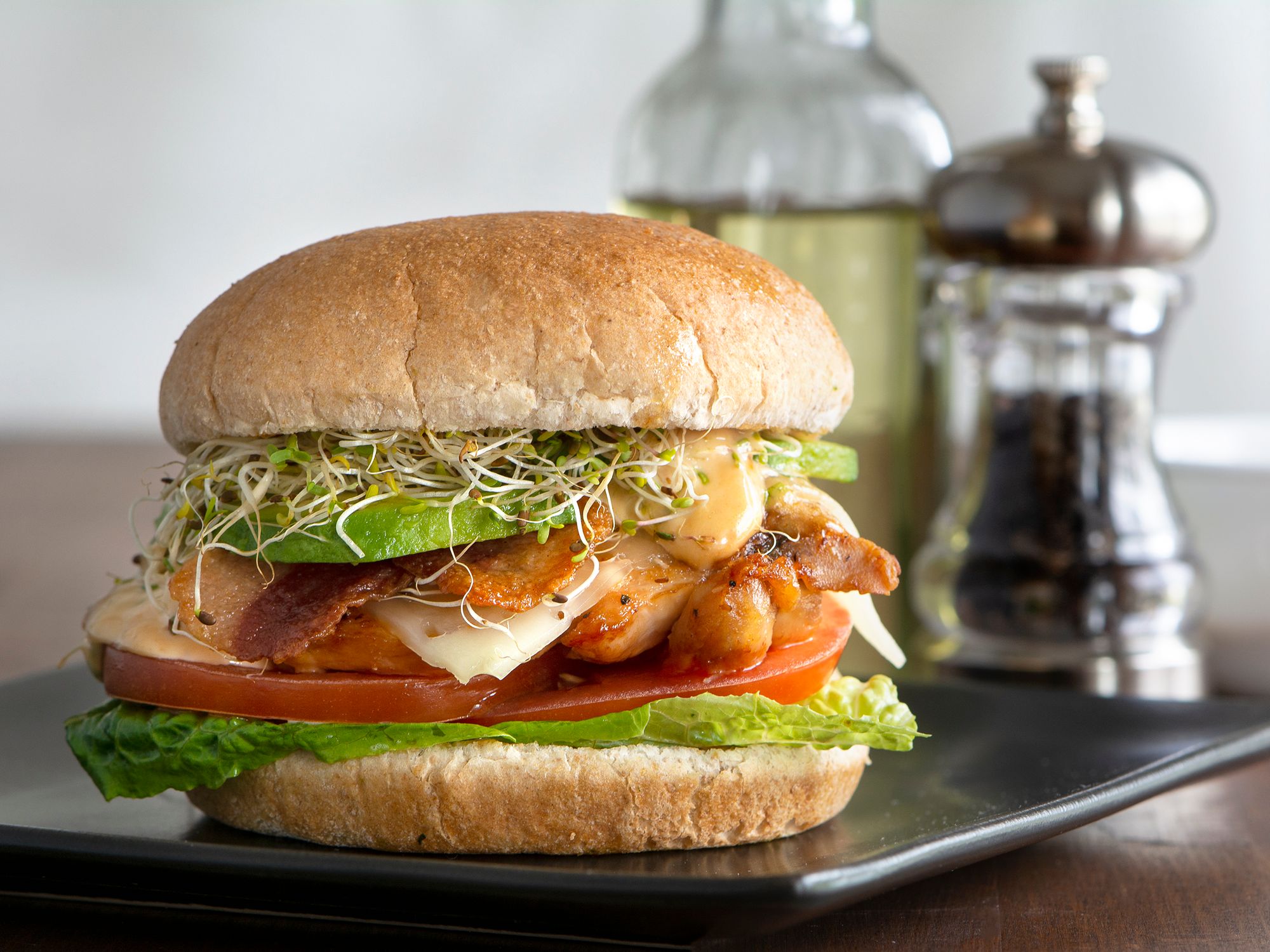 California Chicken Avocado Sandwich with Remoulade