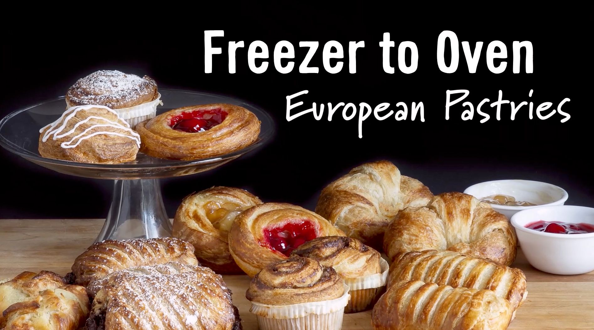 Freezer-To-Oven European Pastries
